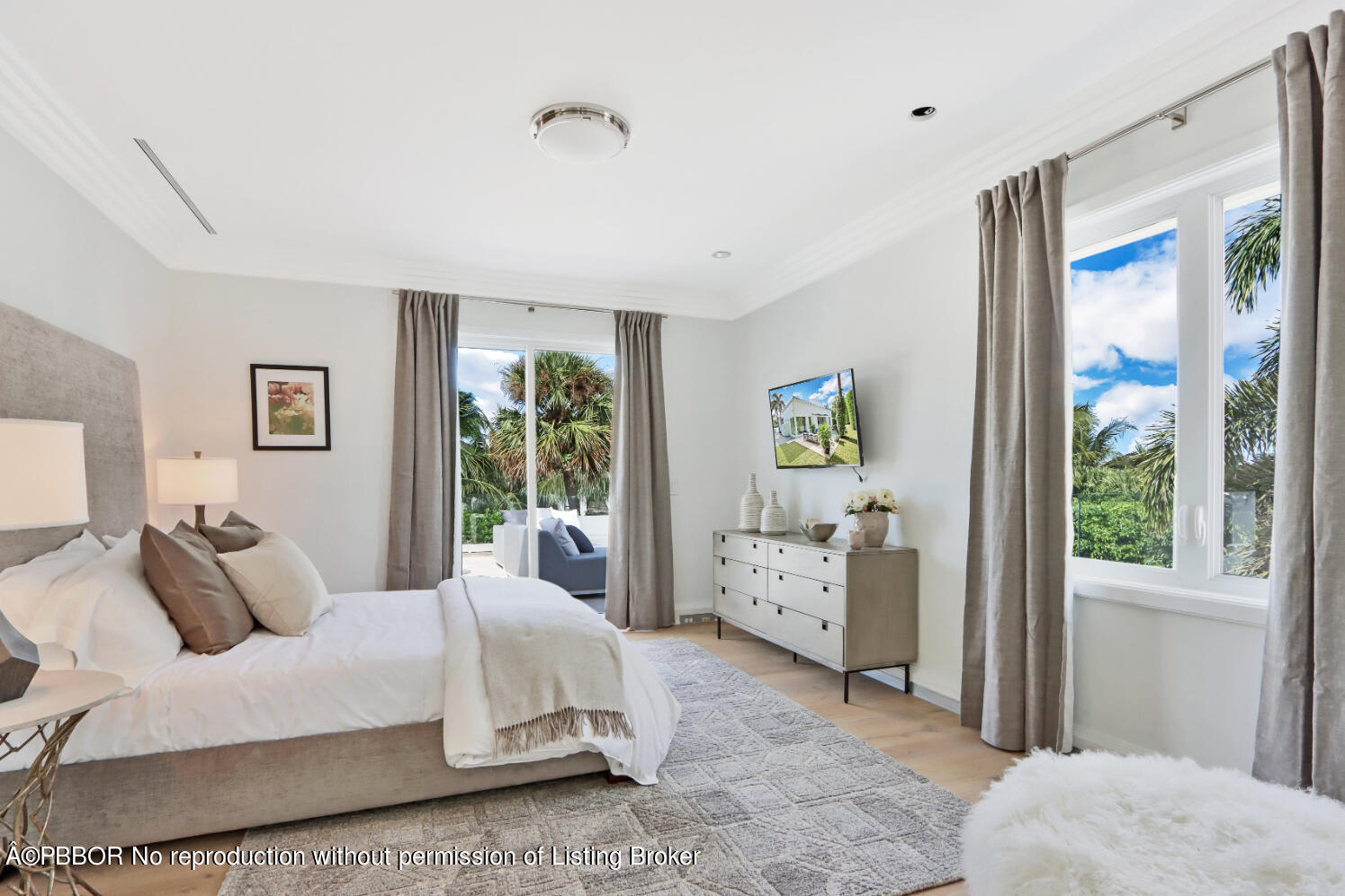 215 Indian Road Palm Beach, FL 33480 - Photo 19 of 31 a bedroom with furniture and a window