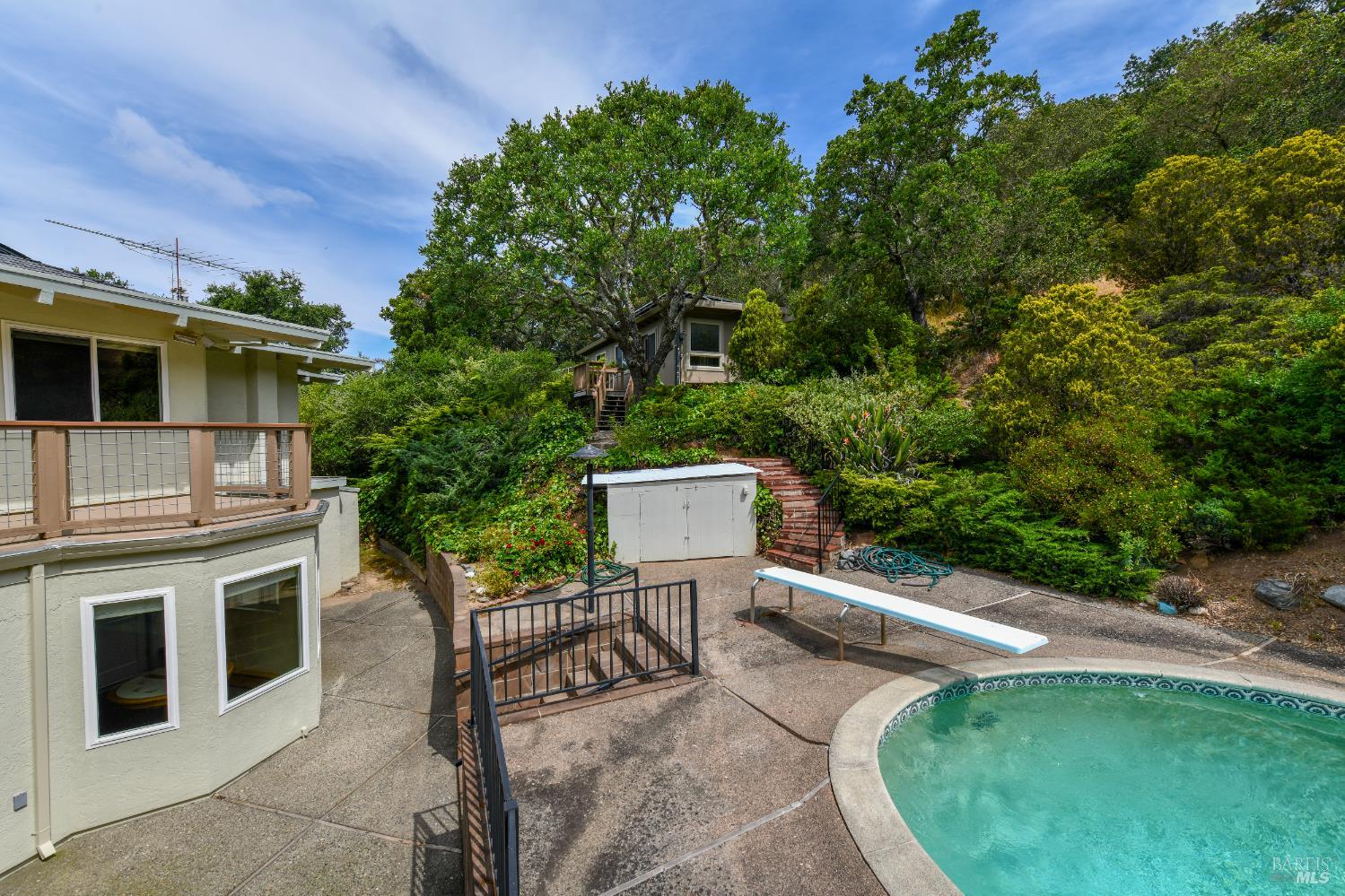 22 Monez Boulevard Napa, CA 94559 - Photo 26 of 30 a house view with a sitting space and garden