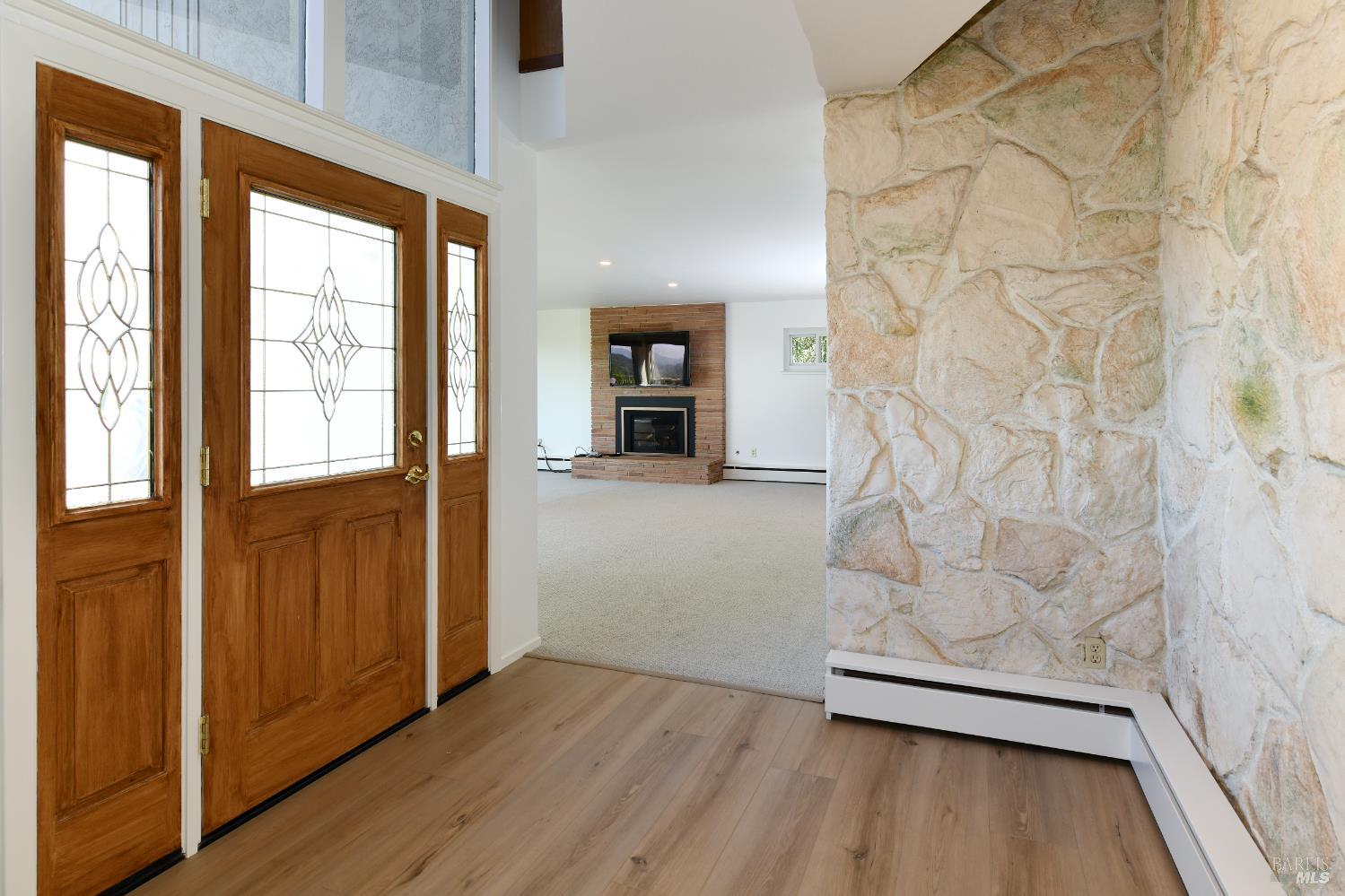22 Monez Boulevard Napa, CA 94559 - Photo 5 of 30 wooden floor in an empty room with a window