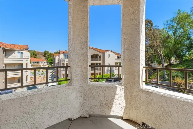 view of city from balcony