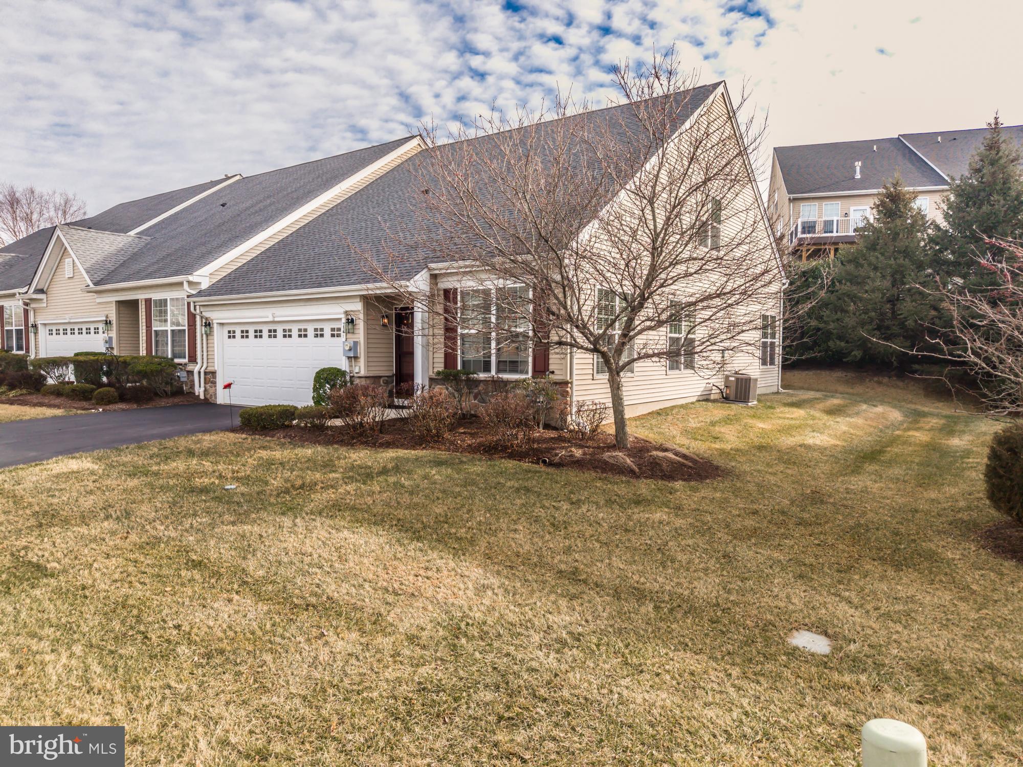 a house view with a outdoor space