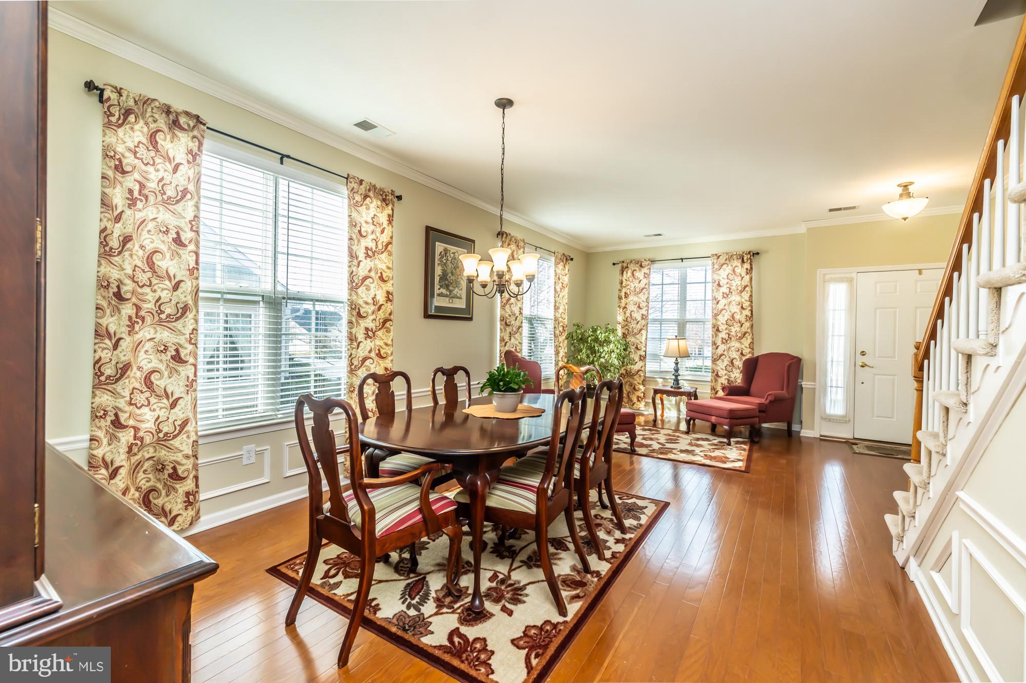141 Stoyer Road Coatesville, PA 19320 - Photo 7 of 40 a view of a dining room with furniture window and wooden floor