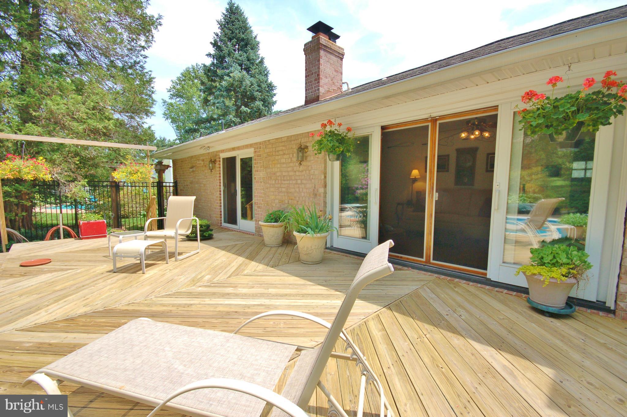 19104 Olney Mill Road Olney, MD 20832 - Photo 24 of 28 Back deck with access to family room and kitchen!