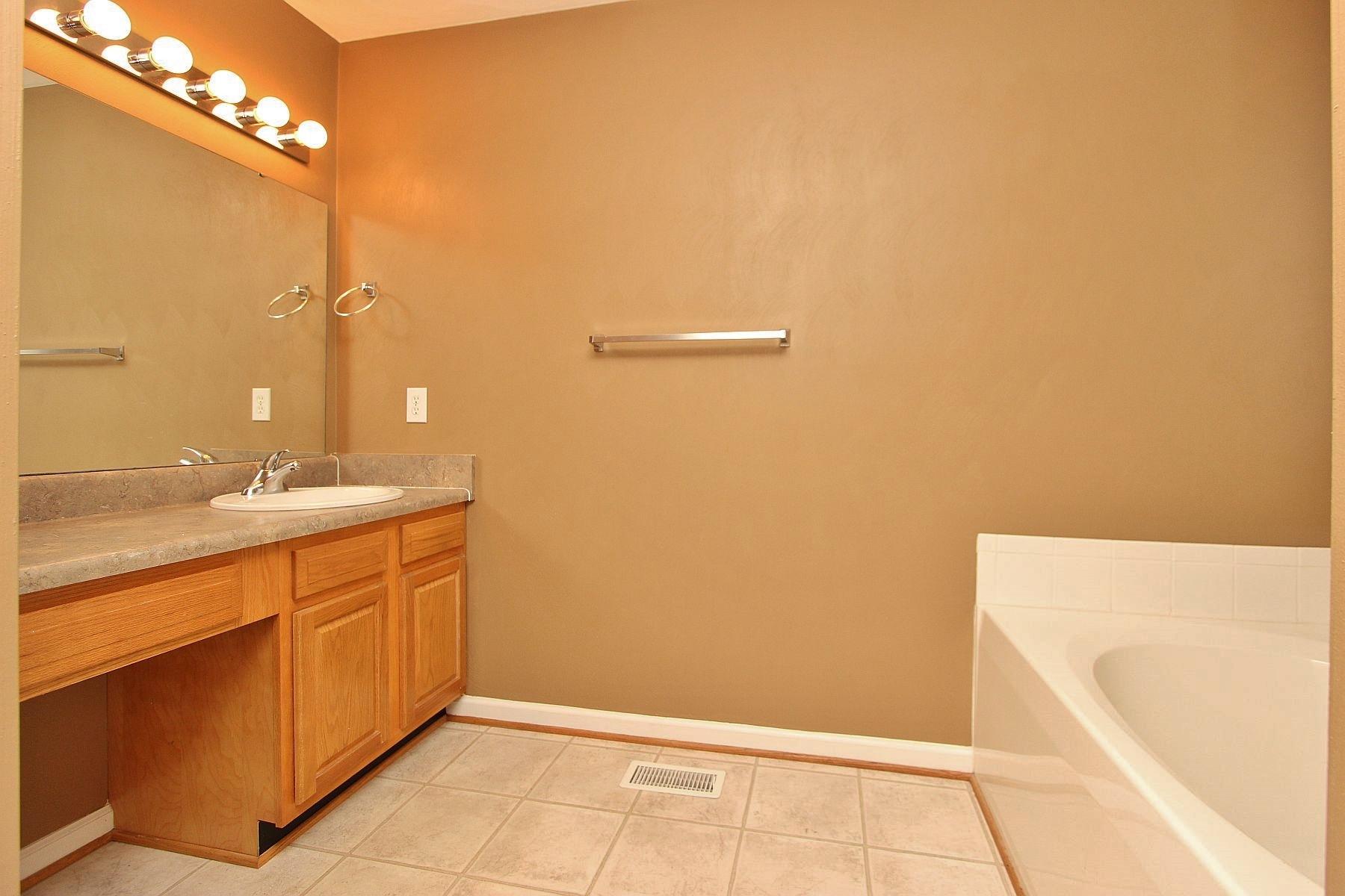4239 Daugherty Road Salem, VA 24153 - Photo 14 of 38 a bathroom with a sink a mirror and a bathtub
