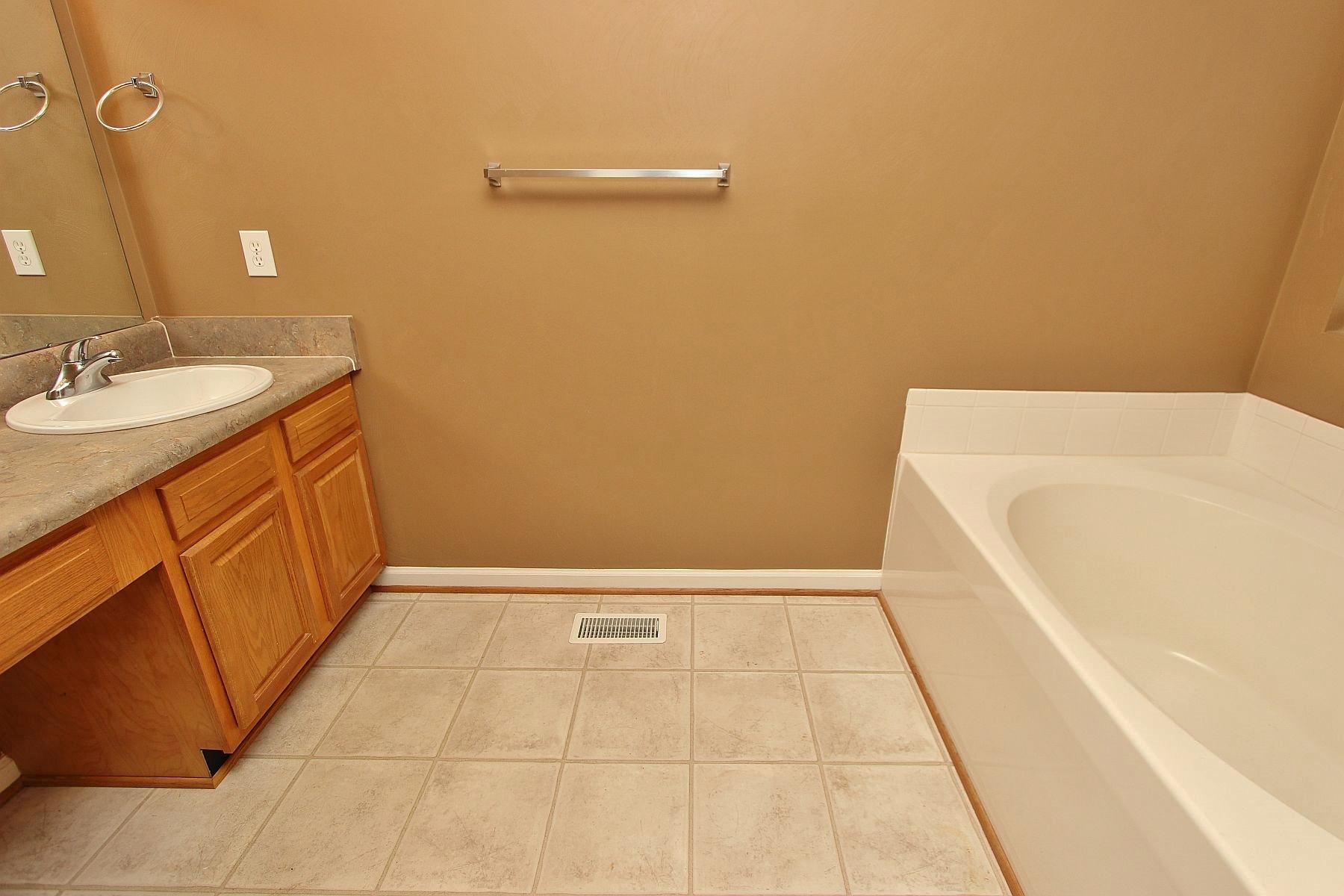 4239 Daugherty Road Salem, VA 24153 - Photo 15 of 38 a bathroom with a sink a vanity and a bathtub