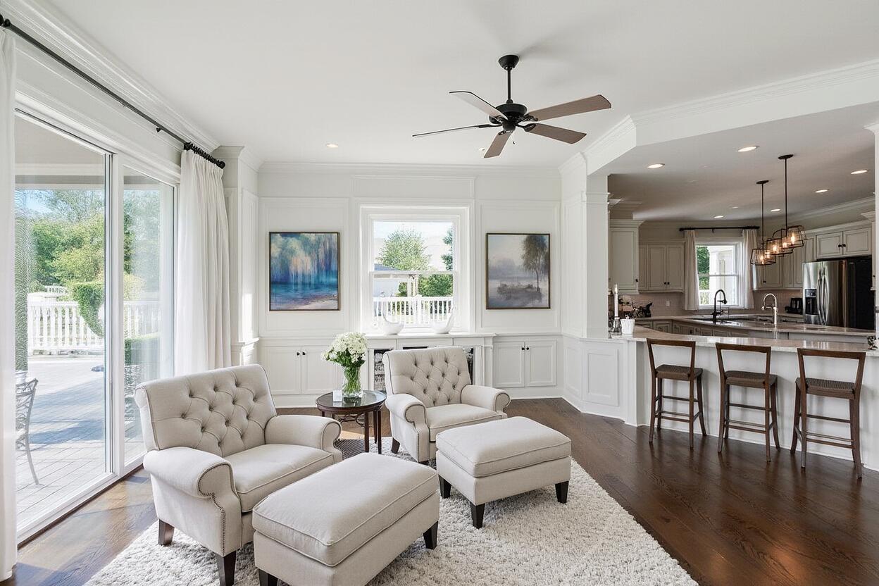 5 Country Road East, Unit A Boynton Beach, FL 33436 - Photo 16 of 51 a living room with furniture and a large window