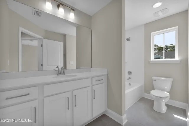 a view of a garden with a slide