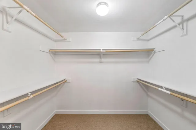 a view of room with window and an outdoor view