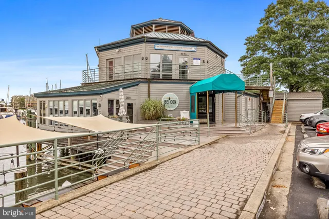 a sign on a wooden door