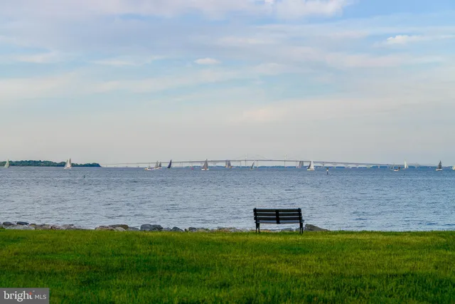 a view of porch with wooden floor