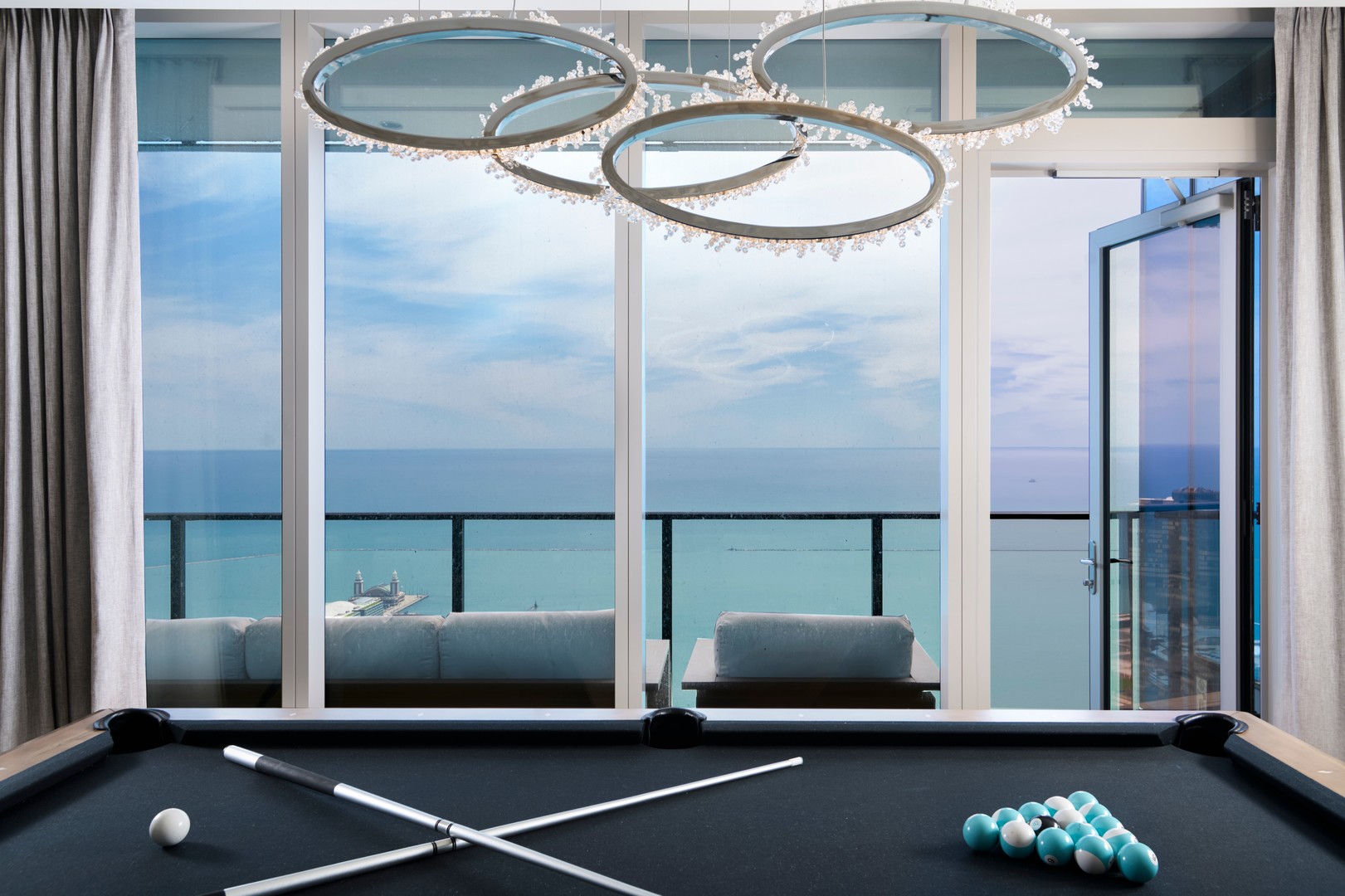 363 East Wacker Drive, Unit 6106 Chicago, IL 60601 - Photo 11 of 48 a bathroom with a sink and a mirror