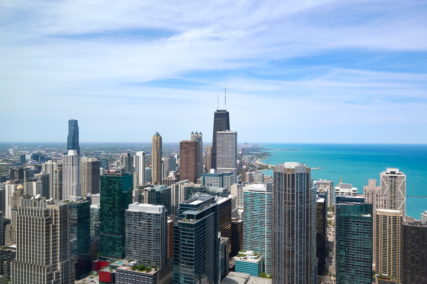 363 East Wacker Drive, Unit 6106 Chicago, IL 60601 - Photo 33 of 48 a city view with tall buildings