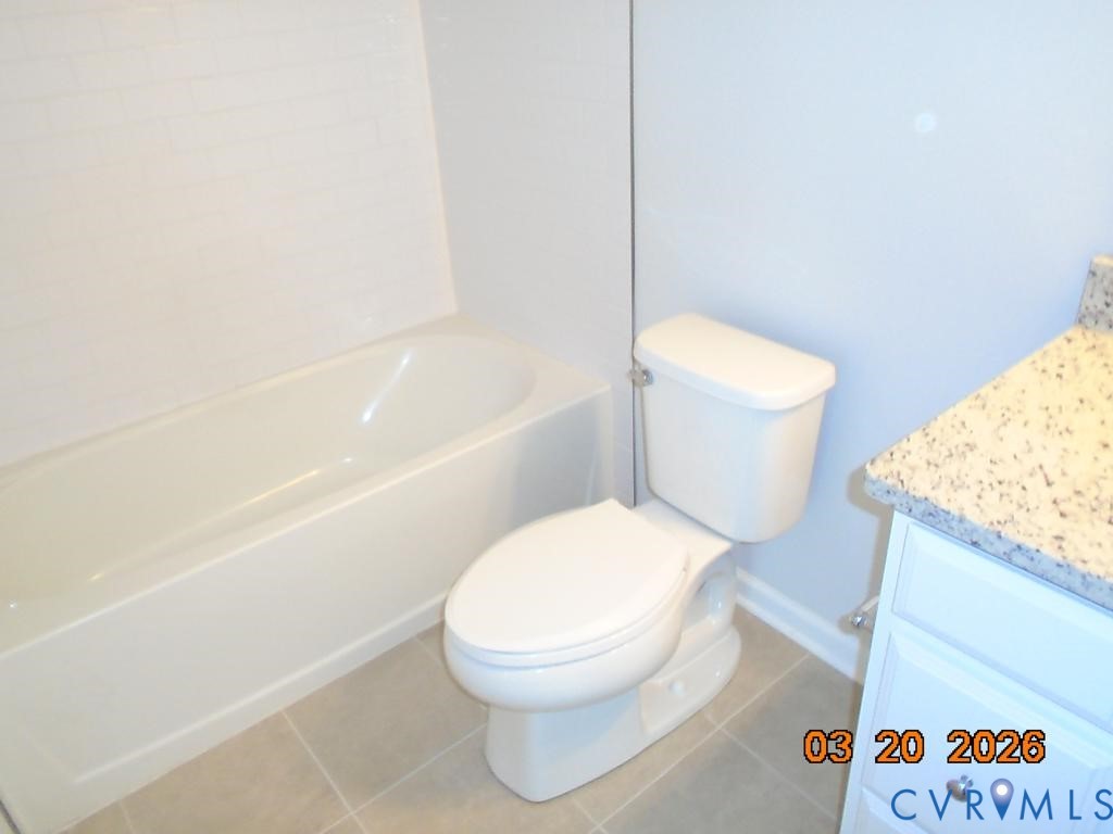 645 Rivanna Hill Road Glen Allen, VA 23060 - Photo 6 of 25 Full bath with vanity and light tile patterned flo