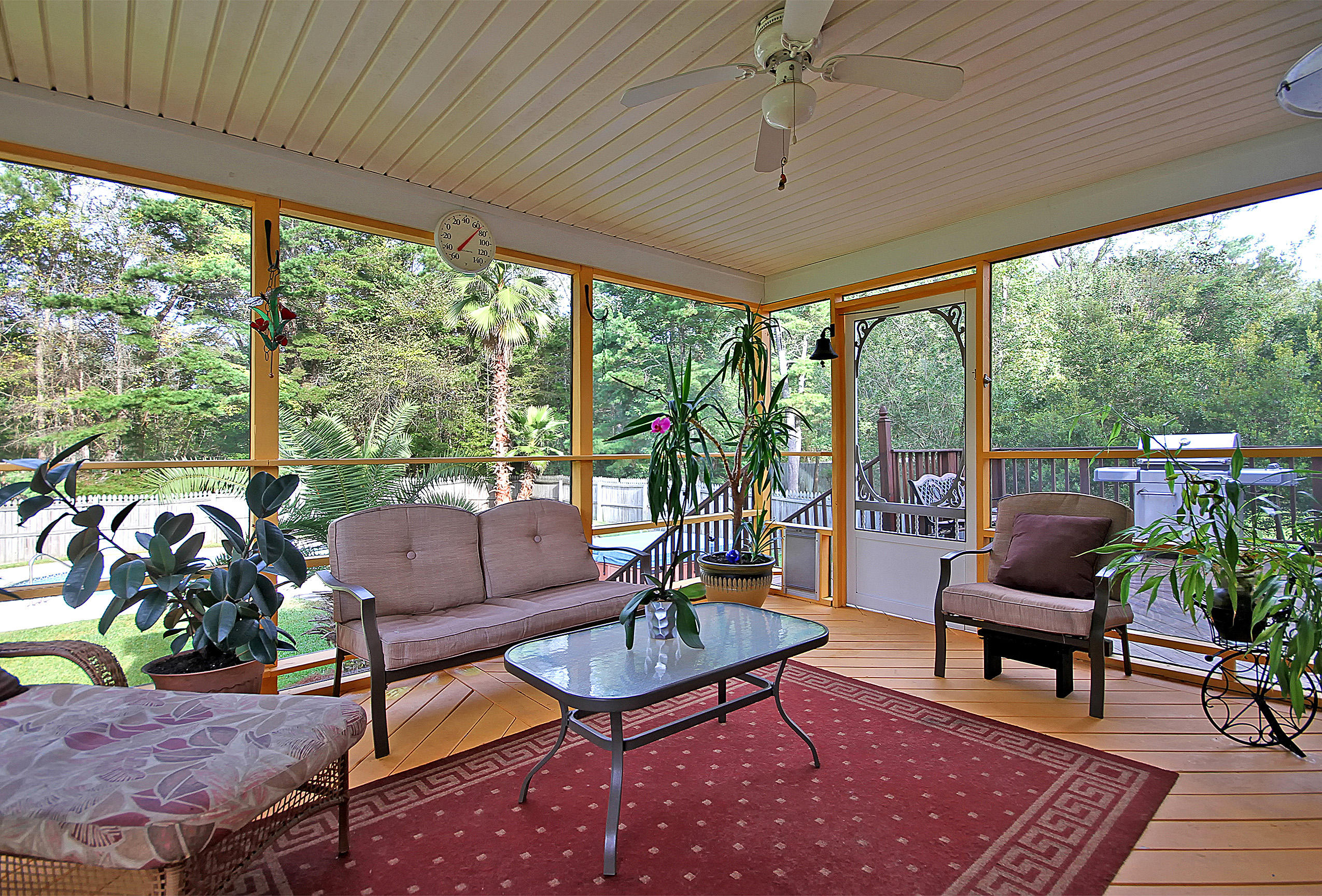 220 Scalybark Road Summerville, SC 29485 - Photo 3 of 36 Screened Porch