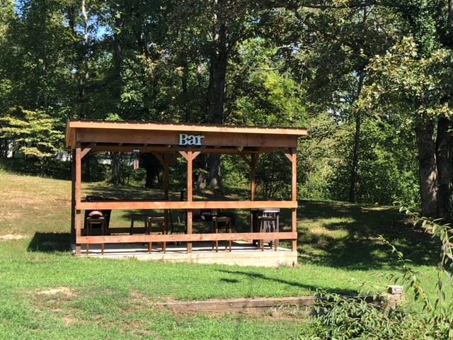 1209 Spring Street Dover, TN 37058 - Photo 16 of 18 Awesome backyard bar for entertaining.