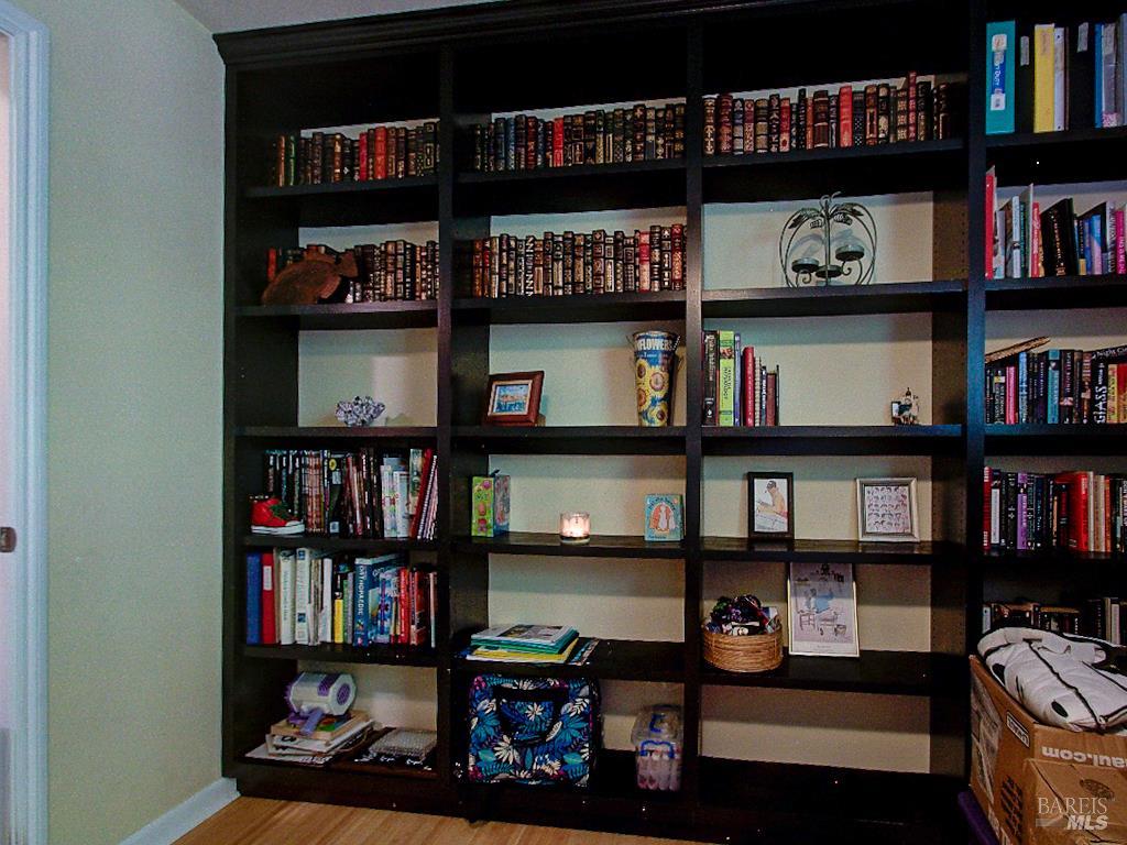 31191 Turner Road Fort Bragg, CA 95437 - Photo 13 of 36 a view of a workspace with bookshelf