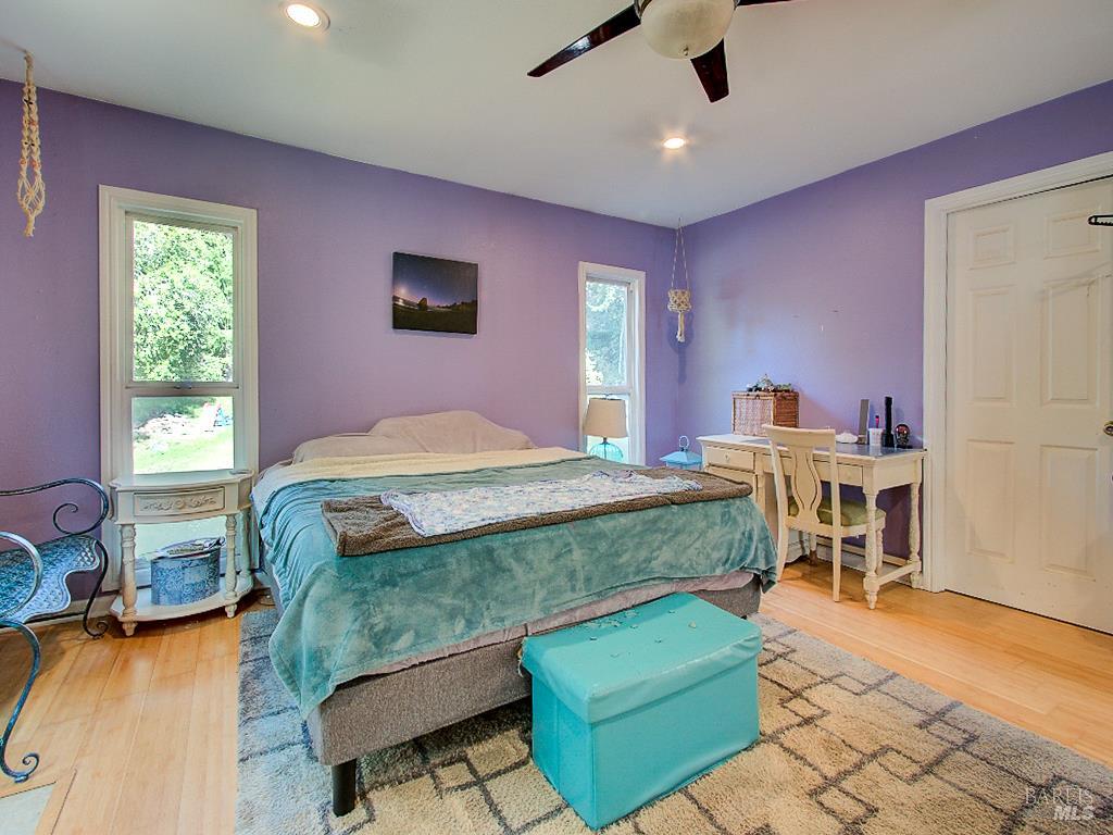 31191 Turner Road Fort Bragg, CA 95437 - Photo 14 of 36 a bedroom with a bed furniture and a window