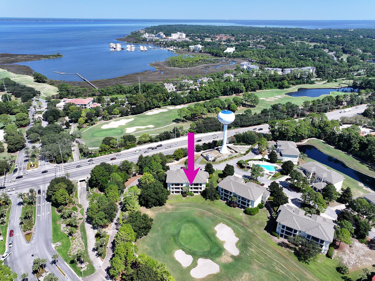 5353 Pine Ridge Lane, Unit 5353 Miramar Beach, FL 32550 - Photo 61 of 62 a view of a city