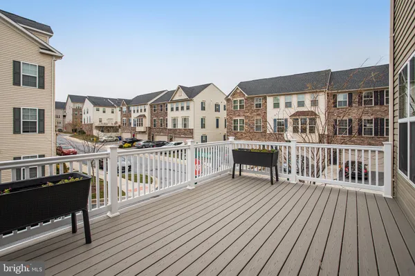 a view of a house with a deck