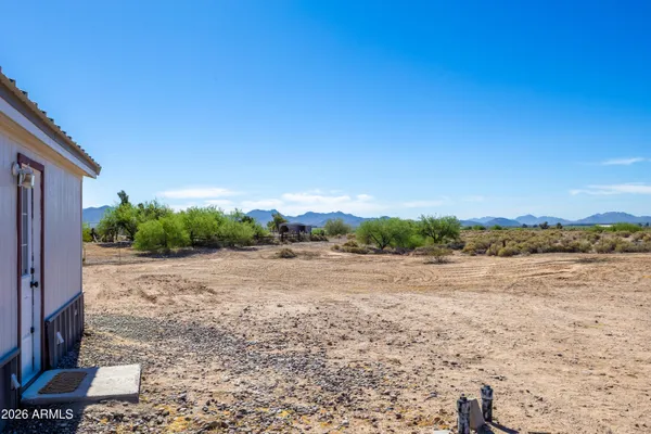 a view of city and mountain