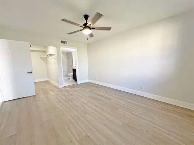 wooden floor in an empty room