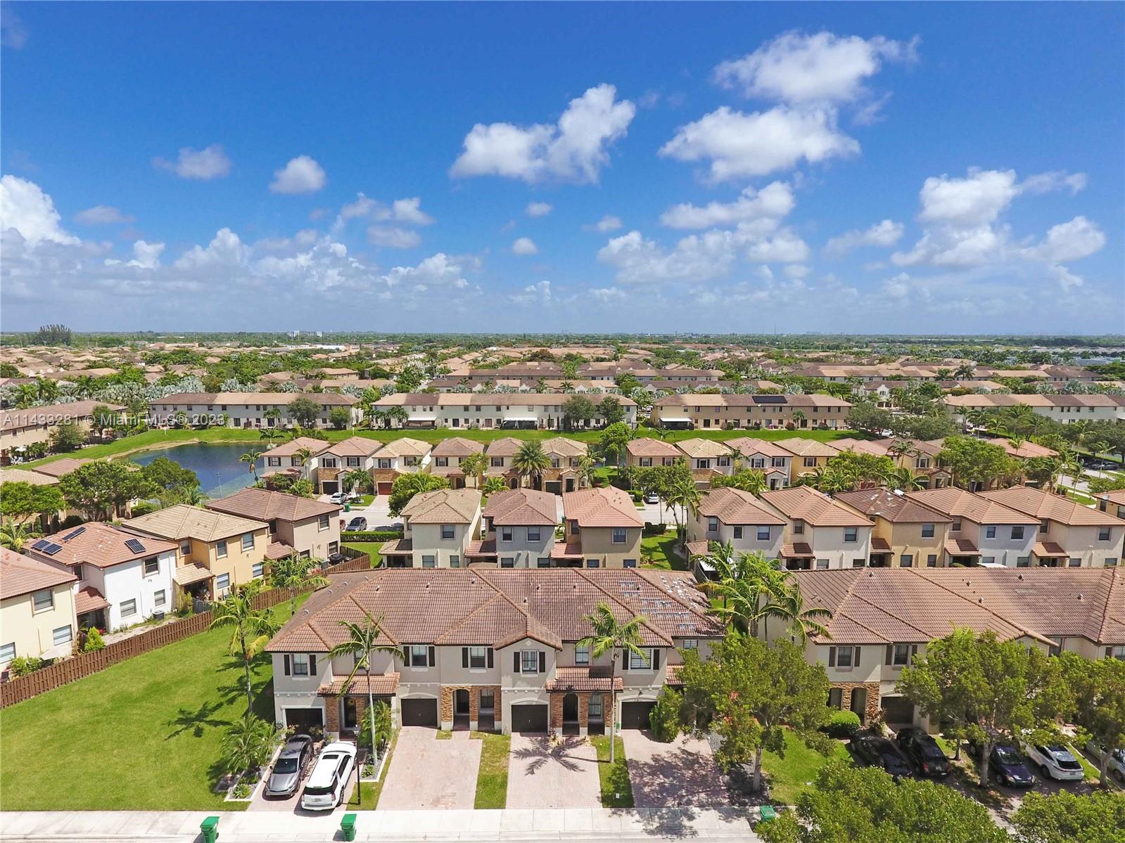 11363 Southwest 240th Street Homestead, FL 33032 - Photo 4 of 39 an aerial view of residential houses with outdoor space