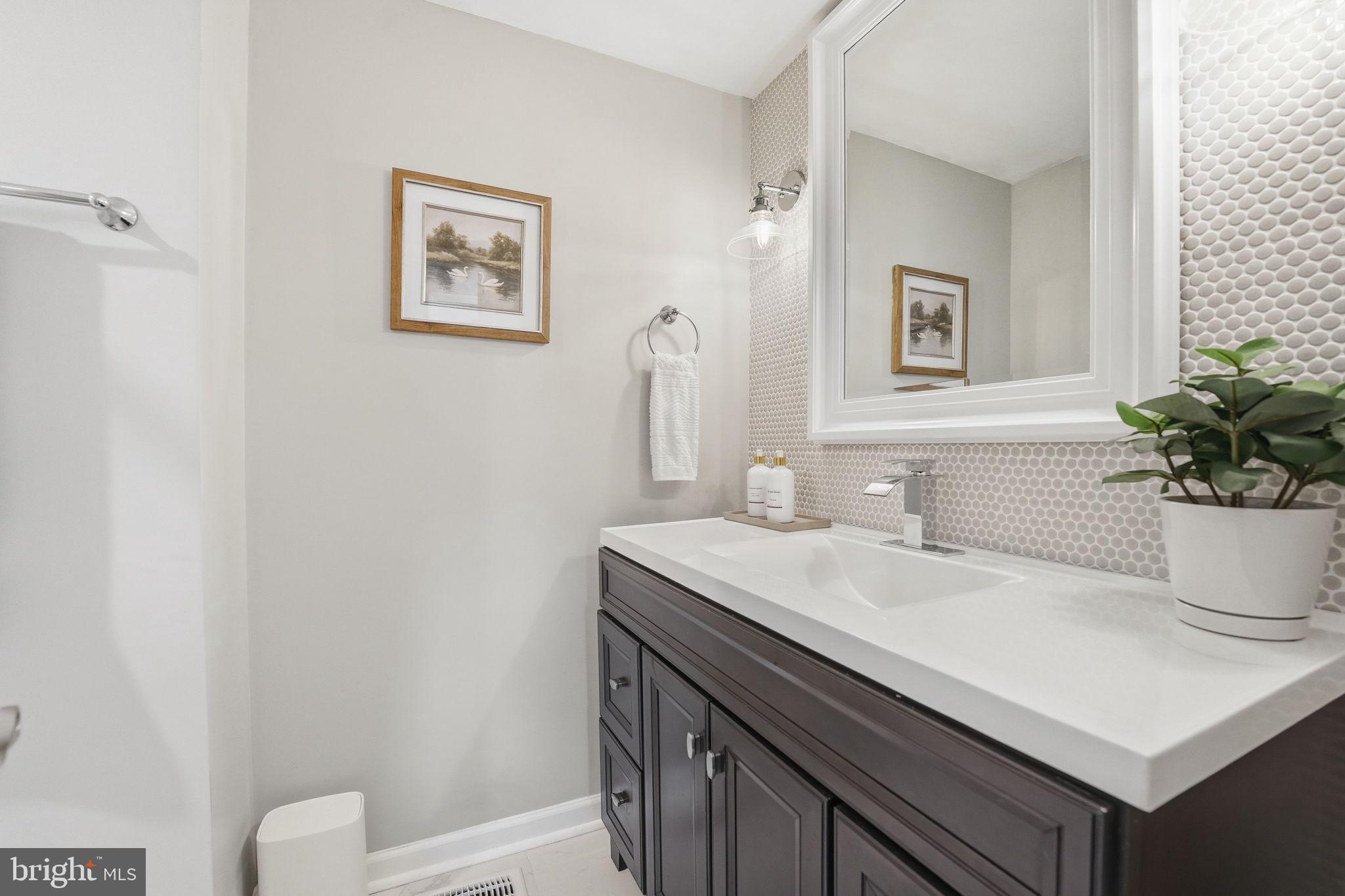 181 North Cottage Road Sterling, VA 20164 - Photo 26 of 41 a bathroom with a sink and a mirror