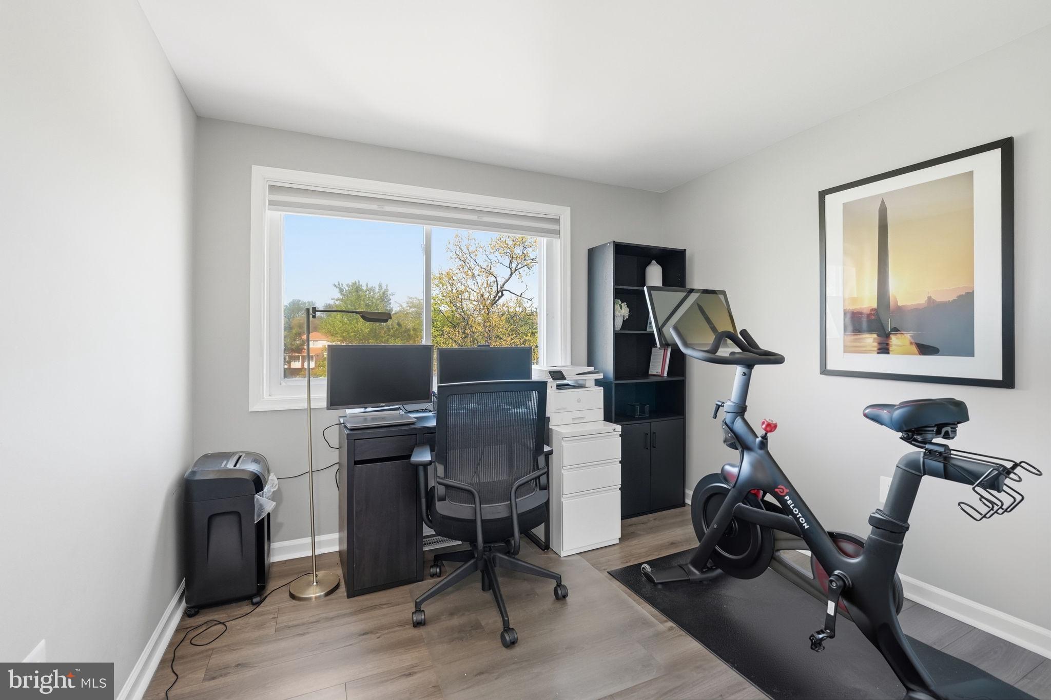 181 North Cottage Road Sterling, VA 20164 - Photo 29 of 41 a view of a workspace with furniture and a window