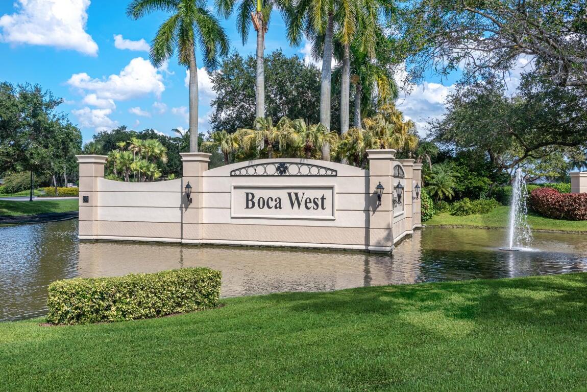 20249 Boca W Drive, Unit 2605 Boca Raton, FL 33434 - Photo 85 of 85 a view of a park with palm trees