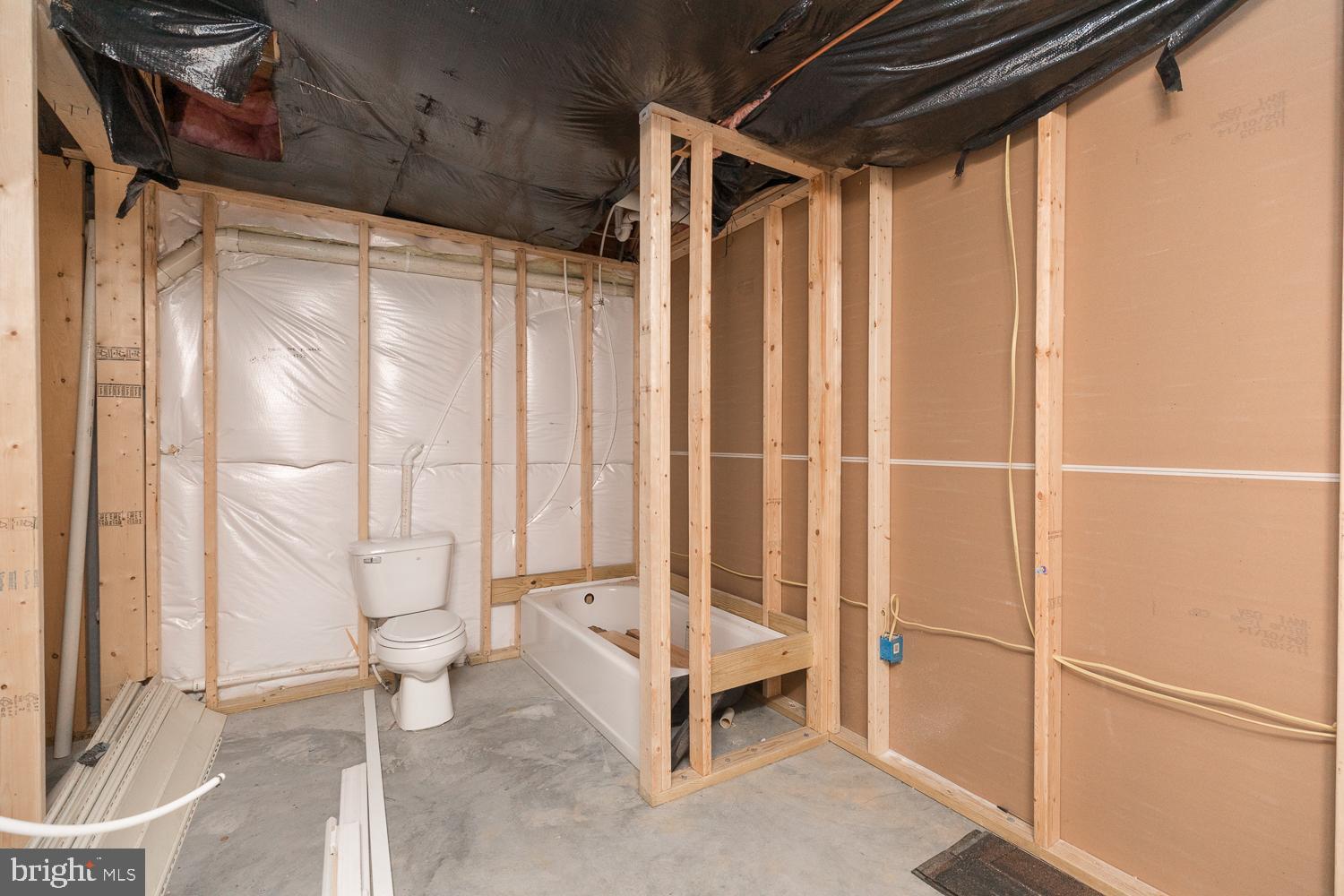 534 Perry Road Winchester, VA 22602 - Photo 22 of 25 Bathroom ready to be finished