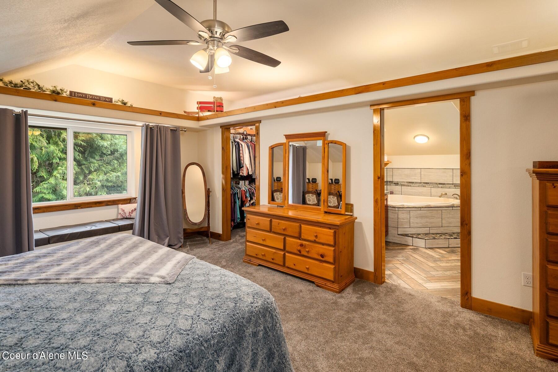 181 Calypso Lane Sandpoint, ID 83864 - Photo 17 of 61 Enormous Master Bedroom