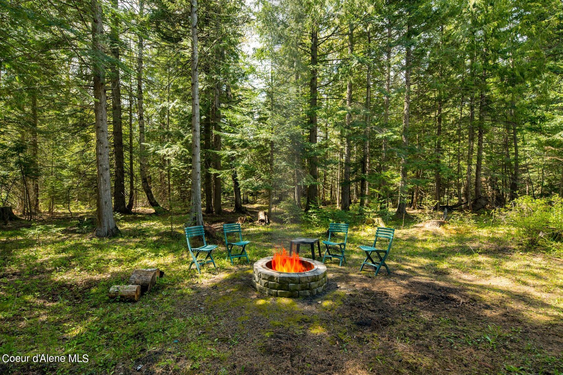 181 Calypso Lane Sandpoint, ID 83864 - Photo 59 of 61 Firepit