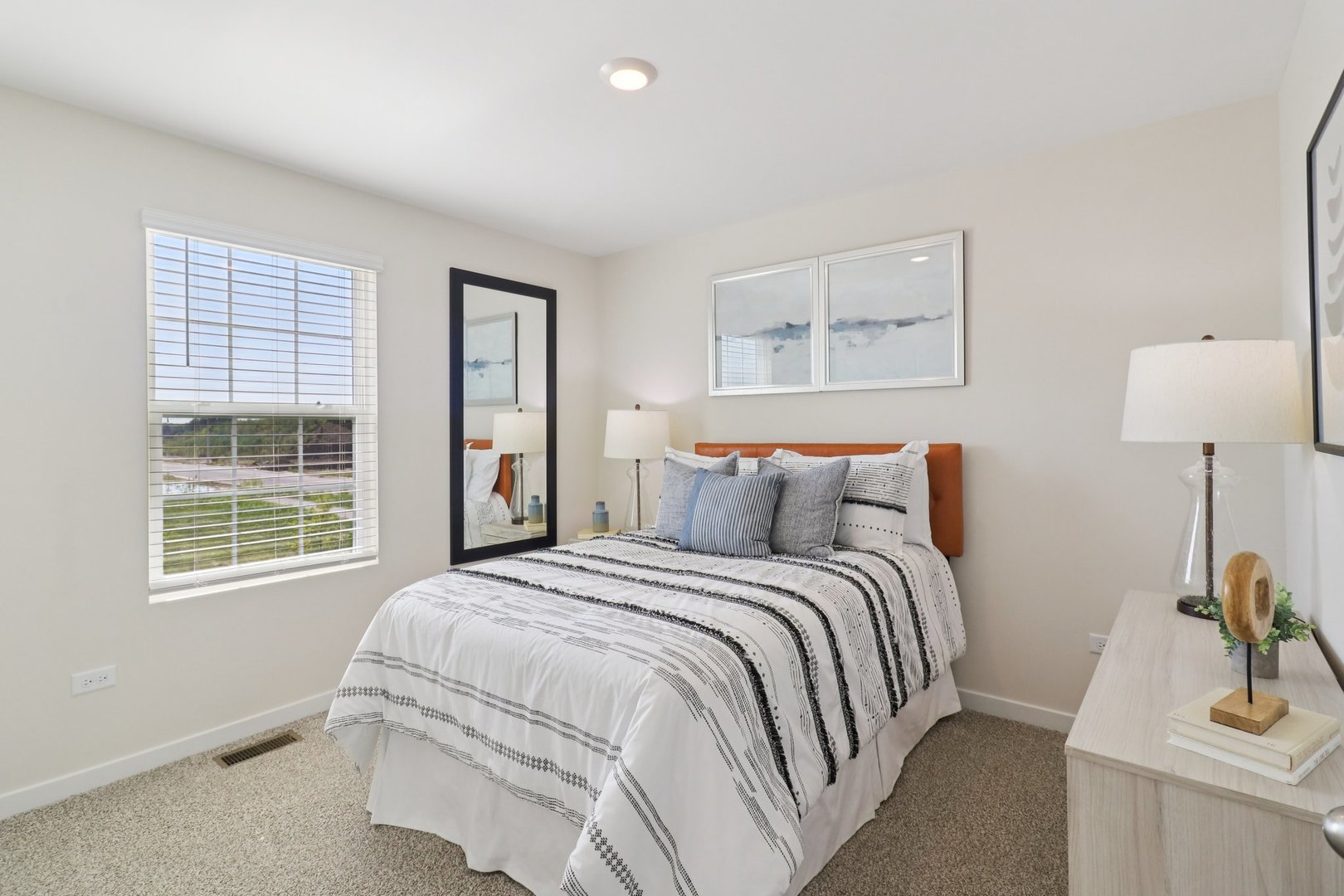 1744 Stable Lane Aurora, IL 60503 - Photo 30 of 34 a bedroom with a bed and a window
