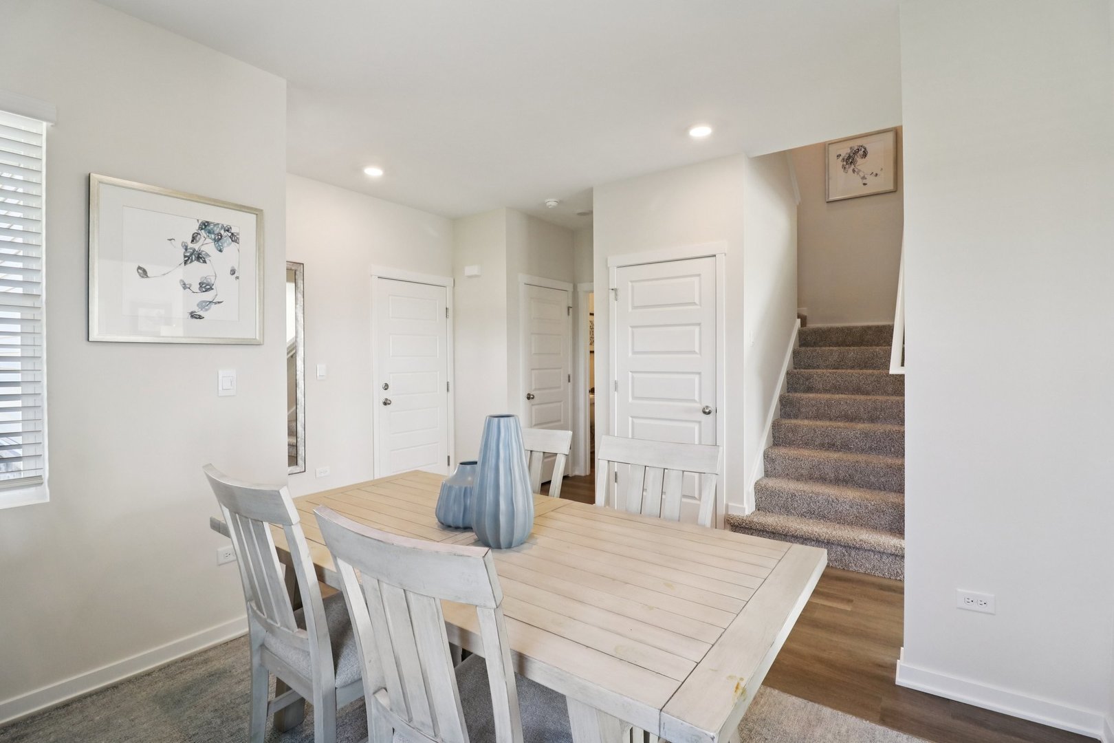 1744 Stable Lane Aurora, IL 60503 - Photo 6 of 34 a view of a dining room with furniture and wooden floor