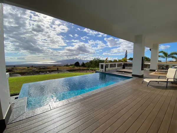 a view of outdoor space with seating