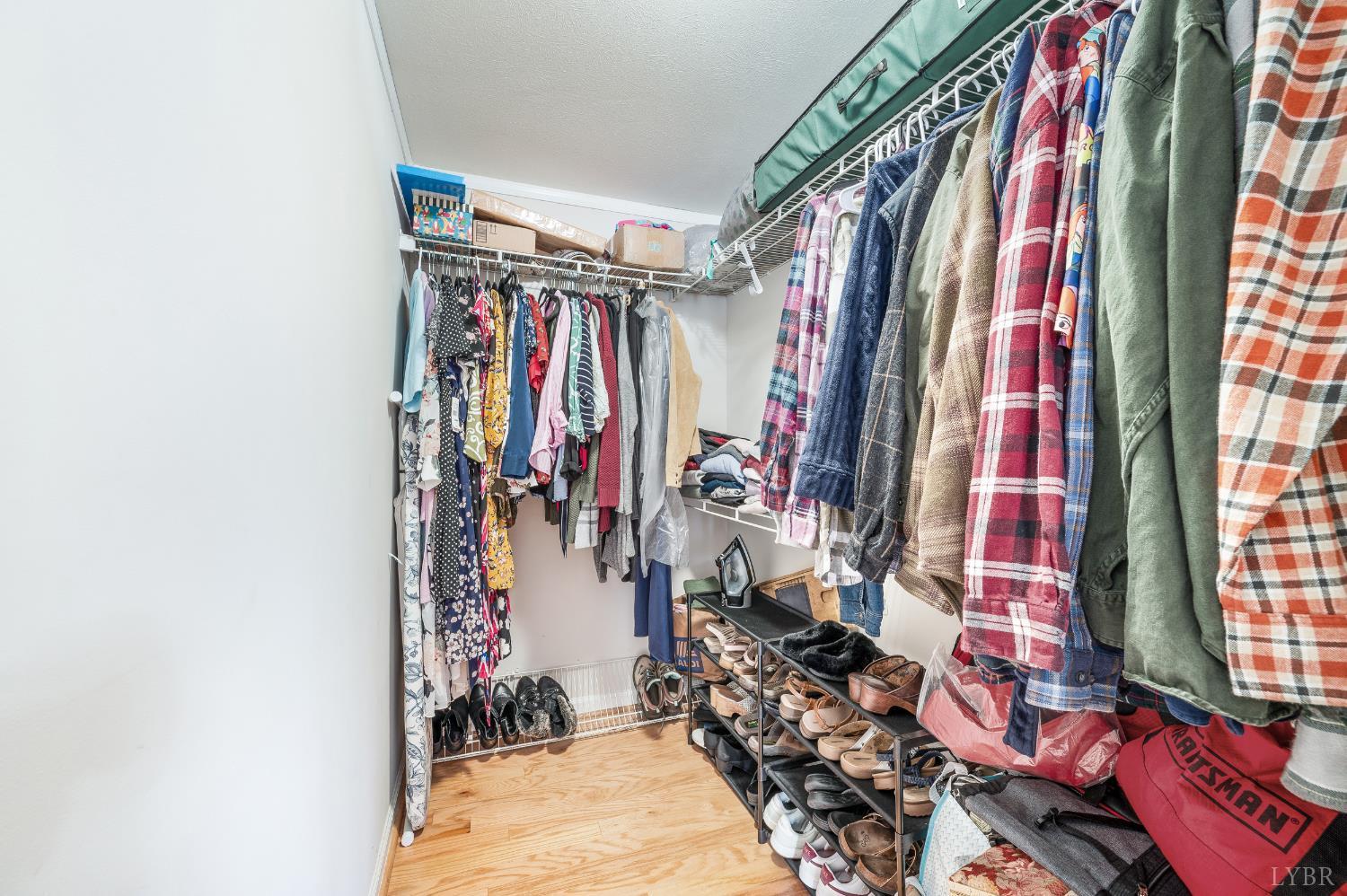 192 Liberty Chapel Road Appomattox, VA 24522 - Photo 32 of 60 a view of walk in closet with clothes