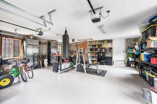 a view of storage and utility room