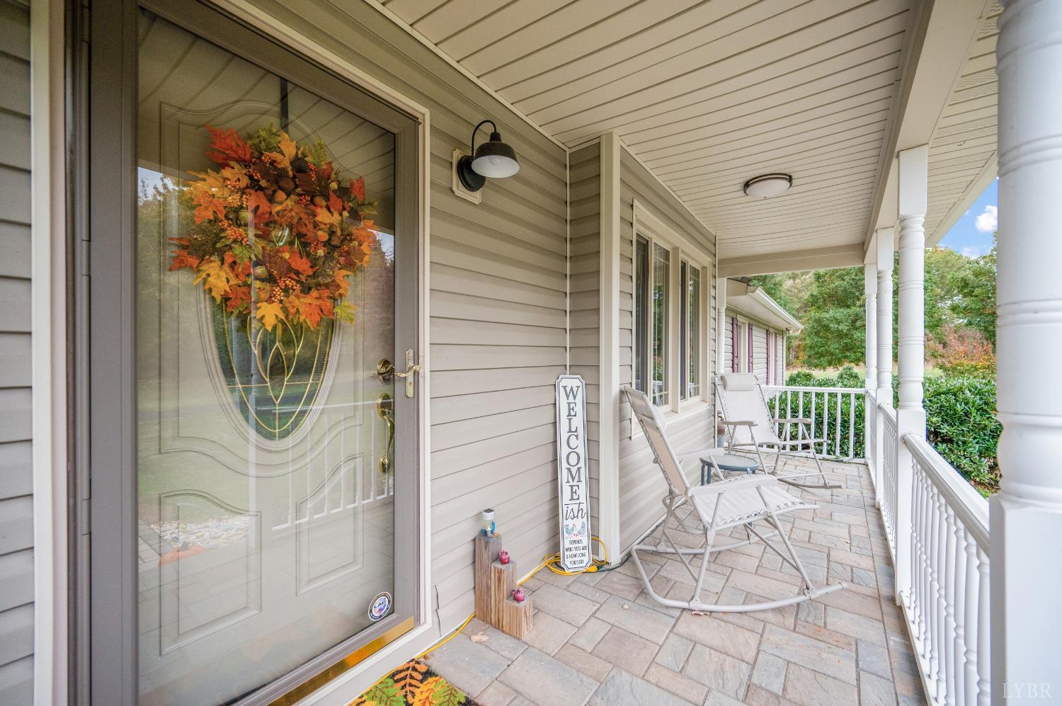 192 Liberty Chapel Road Appomattox, VA 24522 - Photo 4 of 60 a view of a two chairs in the balcony