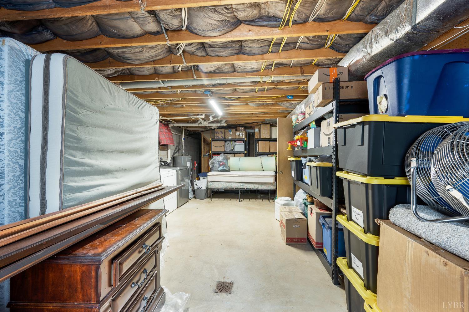192 Liberty Chapel Road Appomattox, VA 24522 - Photo 43 of 60 a view of storage and utility room