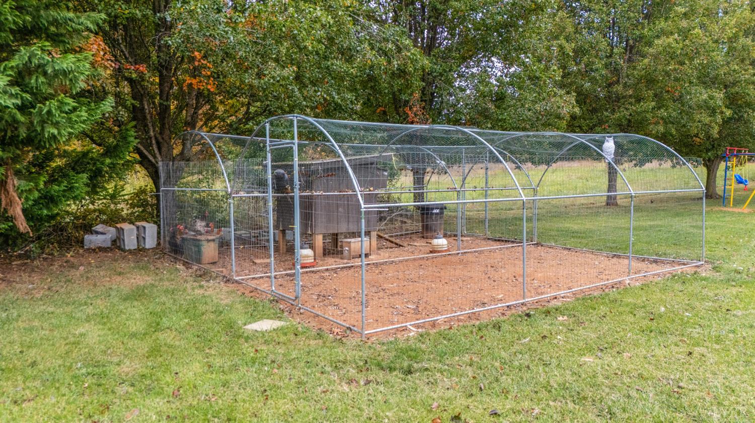 192 Liberty Chapel Road Appomattox, VA 24522 - Photo 46 of 60 a view of a backyard with swimming pool