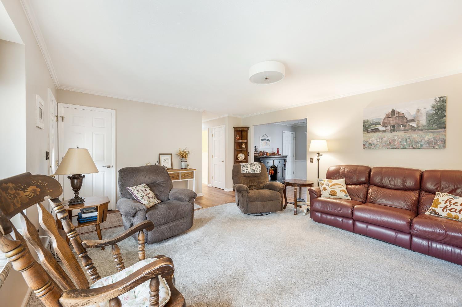 192 Liberty Chapel Road Appomattox, VA 24522 - Photo 10 of 60 a living room with furniture and a couch