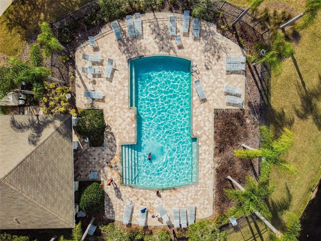 26527 Castleview Way Wesley Chapel, FL 33544 - Photo 3 of 45 an aerial view of a house with a yard