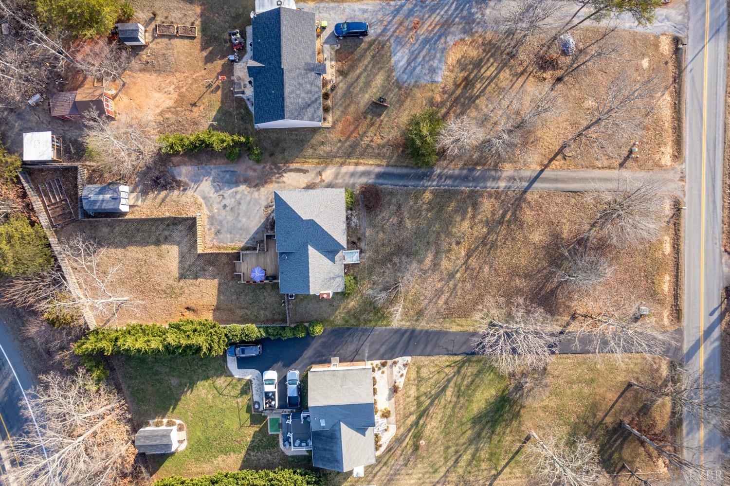 2271 Sunburst Road Evington, VA 24550 - Photo 22 of 26 an aerial view of residential houses with outdoor space
