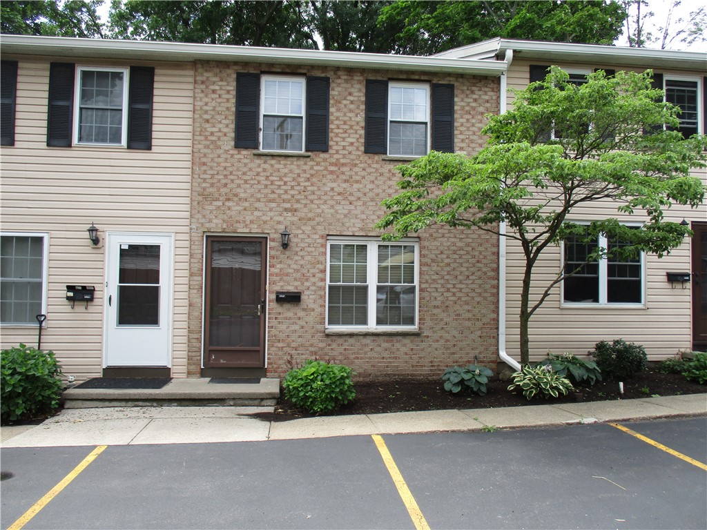 Front all brick elevation