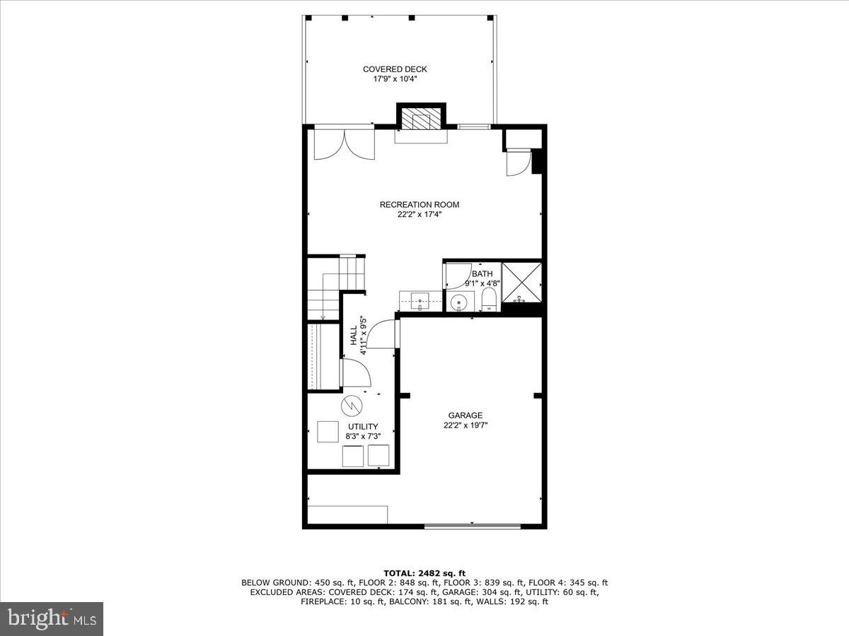 12664 Granite Ridge Drive North Potomac, MD 20878 - Photo 28 of 37 a picture of a floor plan