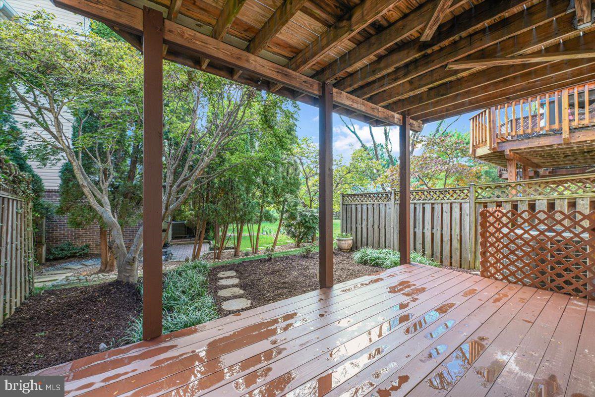 12664 Granite Ridge Drive North Potomac, MD 20878 - Photo 31 of 37 a balcony with wooden floor