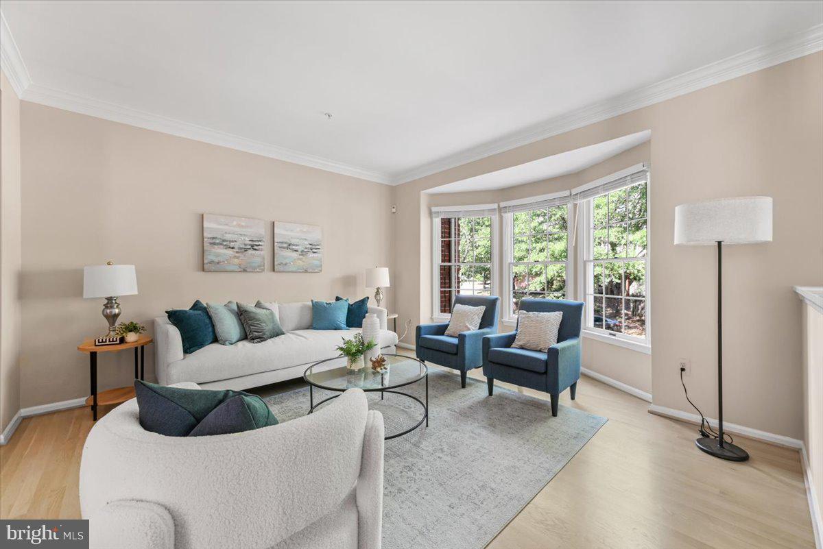 12664 Granite Ridge Drive North Potomac, MD 20878 - Photo 5 of 37 a living room with furniture and a large window