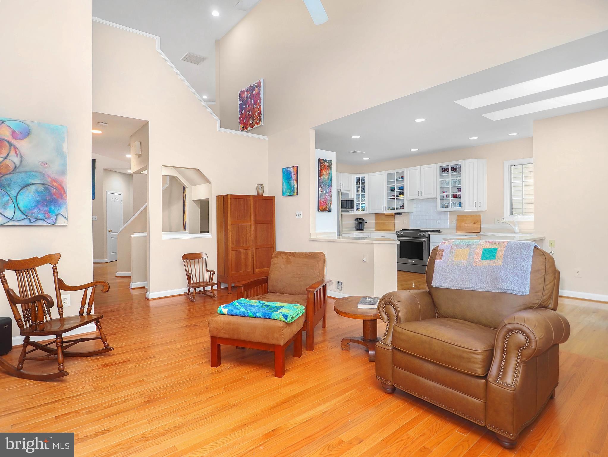 1312 Red Hawk Circle Reston, VA 20194 - Photo 16 of 48 New hardwood flooring in living room