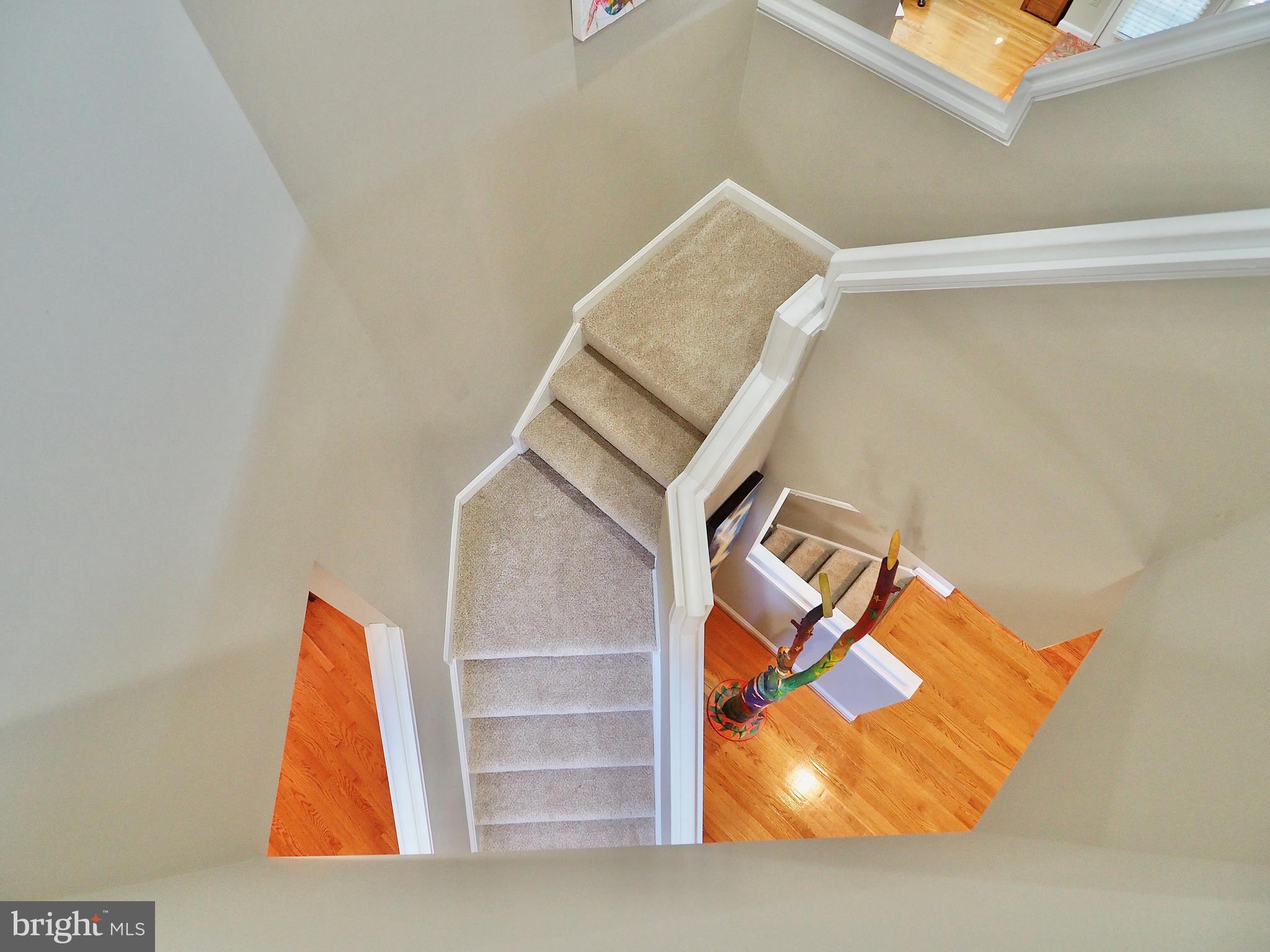1312 Red Hawk Circle Reston, VA 20194 - Photo 25 of 48 Looking down from upper level hallway
