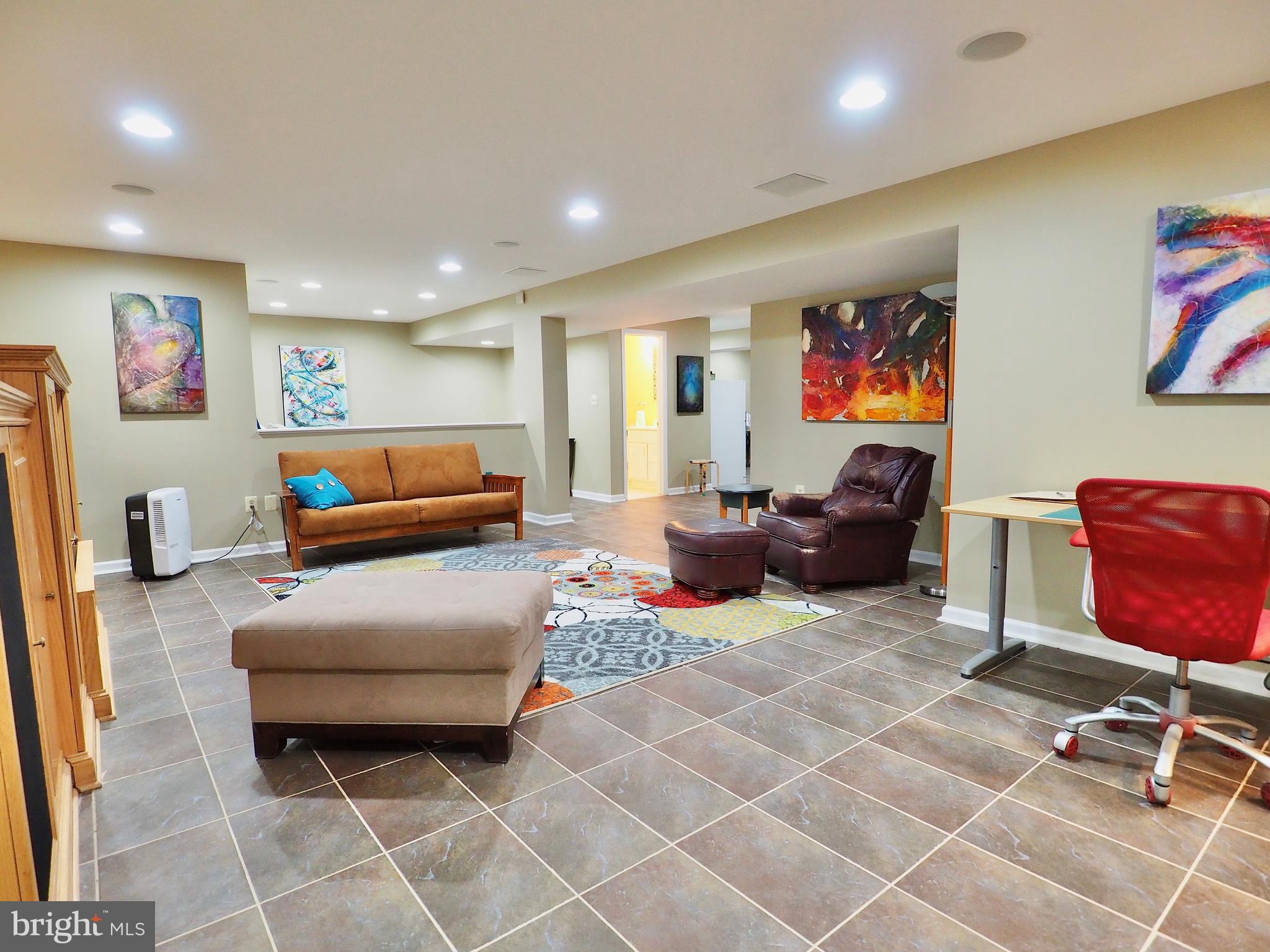 1312 Red Hawk Circle Reston, VA 20194 - Photo 48 of 48 Lower level open floor plan